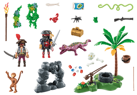 Playmobil 70414 kryjówka skarbów piratów