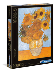 Clementoni Puzzle 1000 Museum Sunflowers