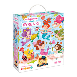 CzuCzu Magiczne puzzle Syrenki 4+ 492399