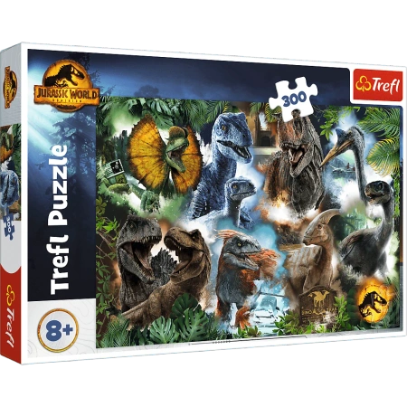 Puzzle Trefl 300 Ulubione dinozaury 230130