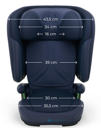 Kinderkraft Unity 2 I-Size Navy/granatowy fotelik samochodowy 928361