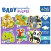 Puzzle Trefl Baby Progressive Zwierzęta exotic 440058