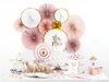 Dekoracje do muffinek Love złote 13cm 6szt 728882