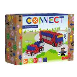 Trefl Klocki Connect Autobus Auto z naczepą M 619737