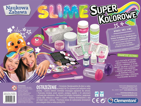 Clementoni slime super kolorowe 506361