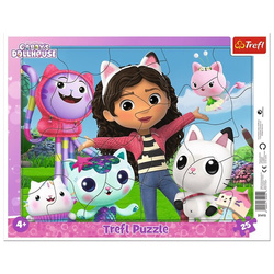 Puzzle Trefl 25 Ramkowe Poznaj Gabi 314151