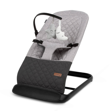 Kidwell Leżaczek bujaczek Laro Grey/Black 099481