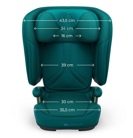 Kinderkraft Unity 2 I-Size Green fotelik samochodowy 928354
