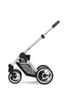 Mutsy Zestaw Evo Gondola Bold Pebble Grey + Stelaż Grey + Folia Przeciwdeszczowa 