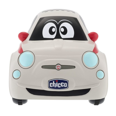 Chicco Fiat 500 z pilotem wersja sportowa biały 035342