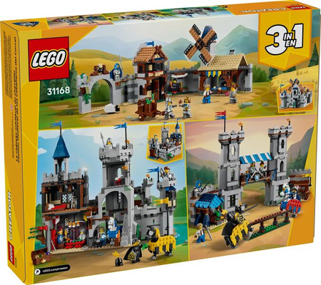 Lego 31168 Creator Średniowieczny zamek rycerzy konnych 822433