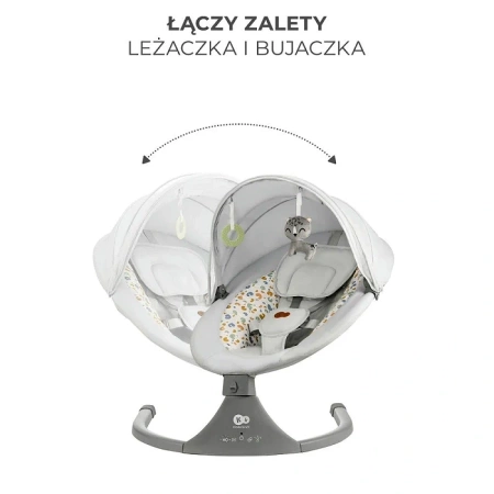 Kinderkraft Lumi 2 Light Grey bujaczek  925018 