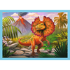 Puzzle Trefl 4W1 Wyjątkowe dinozaury 346091