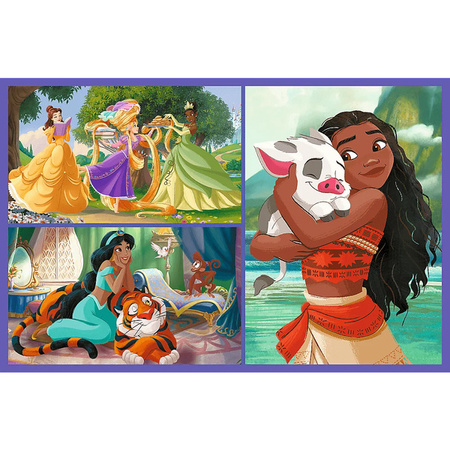 Puzzle Trefl 2x70 Bajkowe dni Disney 344400