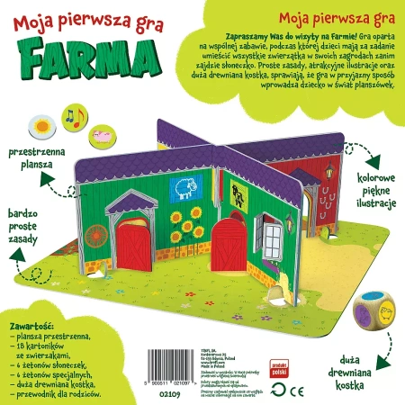 Gra Trefl Farma Moja pierwsza gra 021097