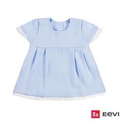 Sukienka ceremony niebieska z koronką 098