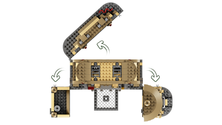 LEGO 75326 Sala tronowa Boby Fetta