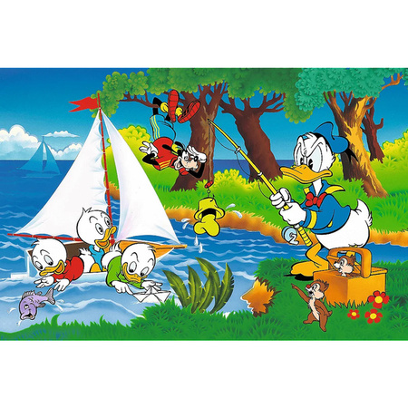 Puzzle Trefl 160 40-lecie Trefl Przygoda nad jeziorem Disney 400533