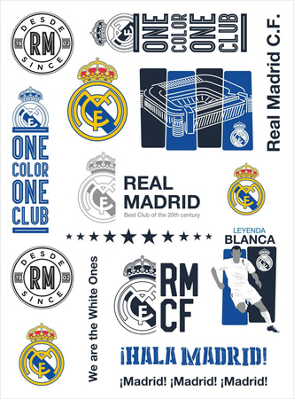 Tatuaże wodne real madrid3 101255 ast rm-111 