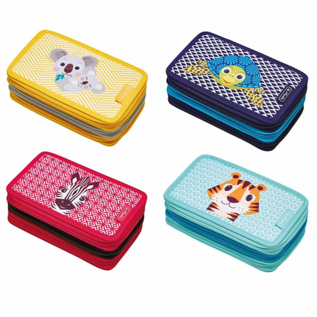 Piórnik potrójny bez wyposażenia Cute Animals 286952