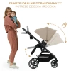 Kinderkraft Yoxi Beige 2w1 924592
