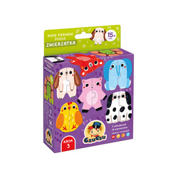 CzuCzu Moje pierwsze puzzle Zwierzątka 15 mis.+ 494140