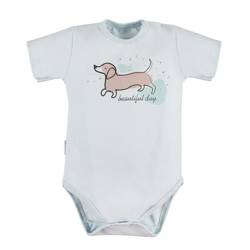 Body chłopięce LAZY DAYS niebieskie 074