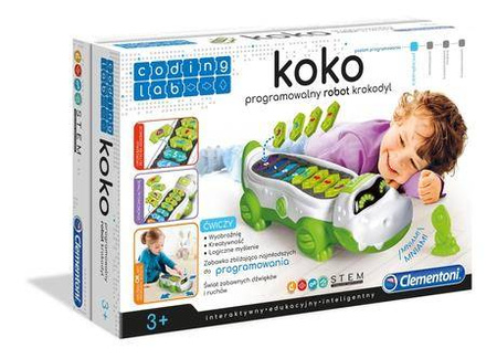 Clementoni koko programowalny robot krokodyl 501083