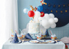 Balonowy topper na tort Samolot 29cm 032934