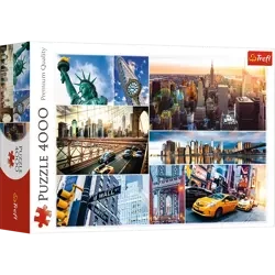 Puzzle trefl 4000 Nowy Jork - kolaż