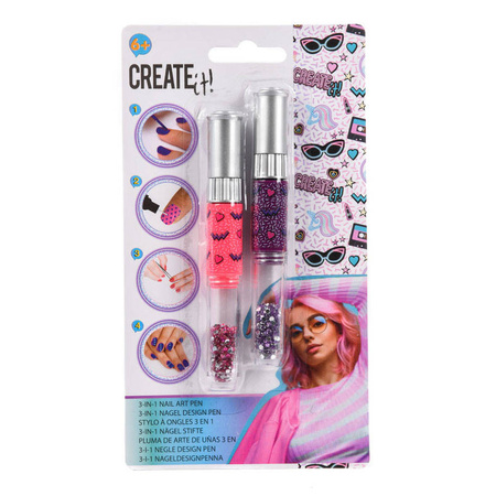 Create it ! 3w1 2 pisaki do ozdabiania paznokci 092070