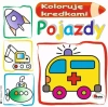 Kolorowanka koloruję kredkami pojazdy 362468