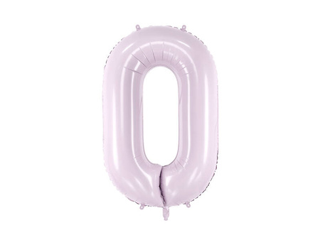 Balon foliowy cyfra 0 72cm fiolet 052529