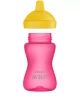 avent kubek z twardy ustnikiem odporny na gryzienie 18m+ 300ml róż 855590