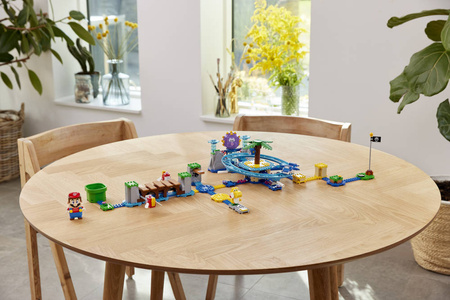Lego 71400 Super Mario Zestaw rozszerzający Duży jeżowiec i zabawa na plaży