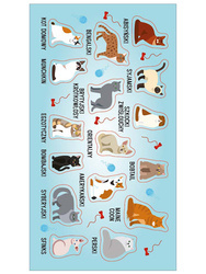 Naklejki Rasy kotów 153236