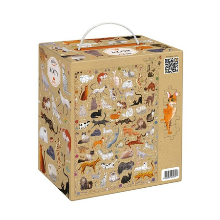 CzuCzu Puzzlove Koty puzzle rodzinne 1000el. 493235