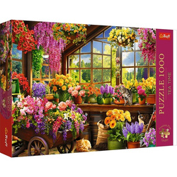Puzzle Trefl 1000 Premium Plus Tea Time Przygotowania do wiosny 108408