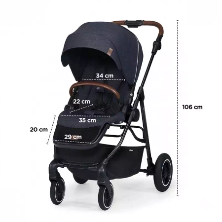 Kinderkraft wózek spacerowy All Road Green Nature Vibes 920464