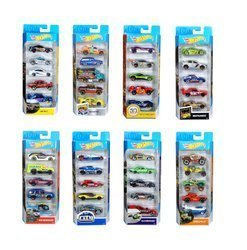 Hot wheels 01806 pięciopak samochodziki djg23