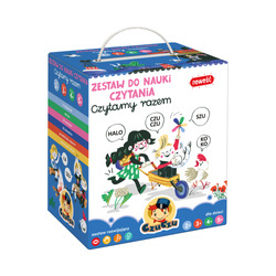 Czuczu Czytamy razem Zestaw do nauki czytania 2+ 3+ 4+ 5+ 501416