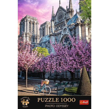 Puzzle Trefl 1000 Premium Plus Photo Odyssey Katedra Notre-Dame w Paryżu 108583
