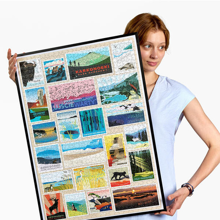 CzuCzu Puzzlove Polskie Parki Narodowe puzzle rodzinne 1000el. 492320