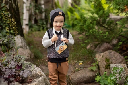 KAMIZELKA LE TIGRE 68 CZARNY PINOKIO