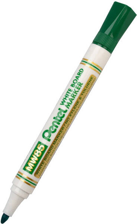Pentel Marker do białych tablic 1,9mm zielony okr. MW85 074812
