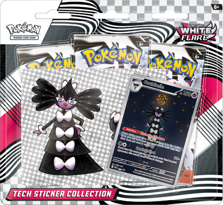 Pokemon TC  Scarlet & Violet  White Flare Tech Sticker Gothitelle 118638