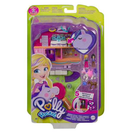 Polly pocket kompaktowy zestaw gtn14/fry35 kucyk