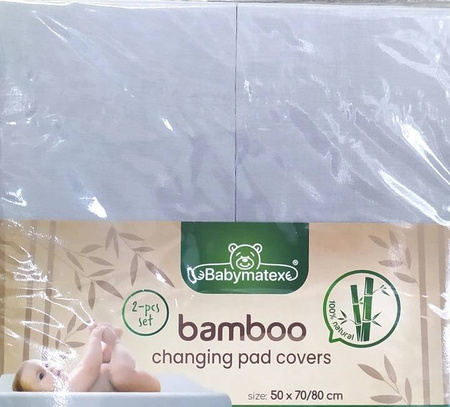 Babymatex Pokrowiec na przewijak Bamboo 50x70/80 2szt.