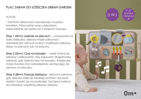 Taf Toys Plac zabaw do łóżeczka Urban Garden 31153