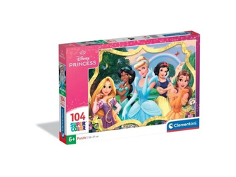 Clementoni Puzzle 104 Super Kolor Disney Princess 250585